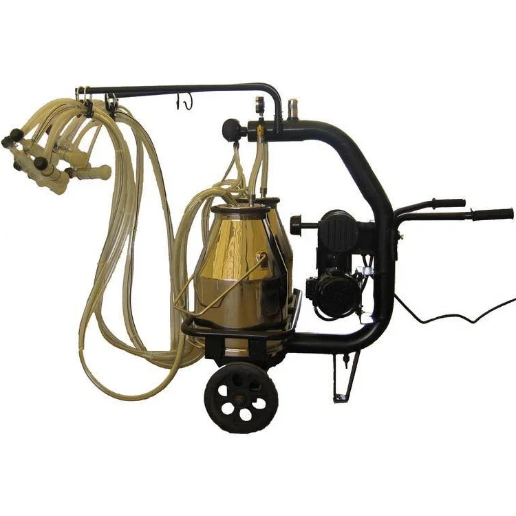 

Mobile Automatic Cow Goat Sheep Milking Machine Camal Cow Electric Milking Machine