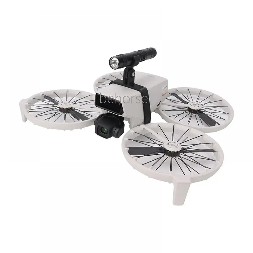 كشاف الطيران الليلي بدون طيار لـ DJI Flip ثلاثية الأبعاد الطباعة مصباح يدوي ليلة تحلق إشارة مؤشر ضوئي تحذير الملحقات الآمنة
