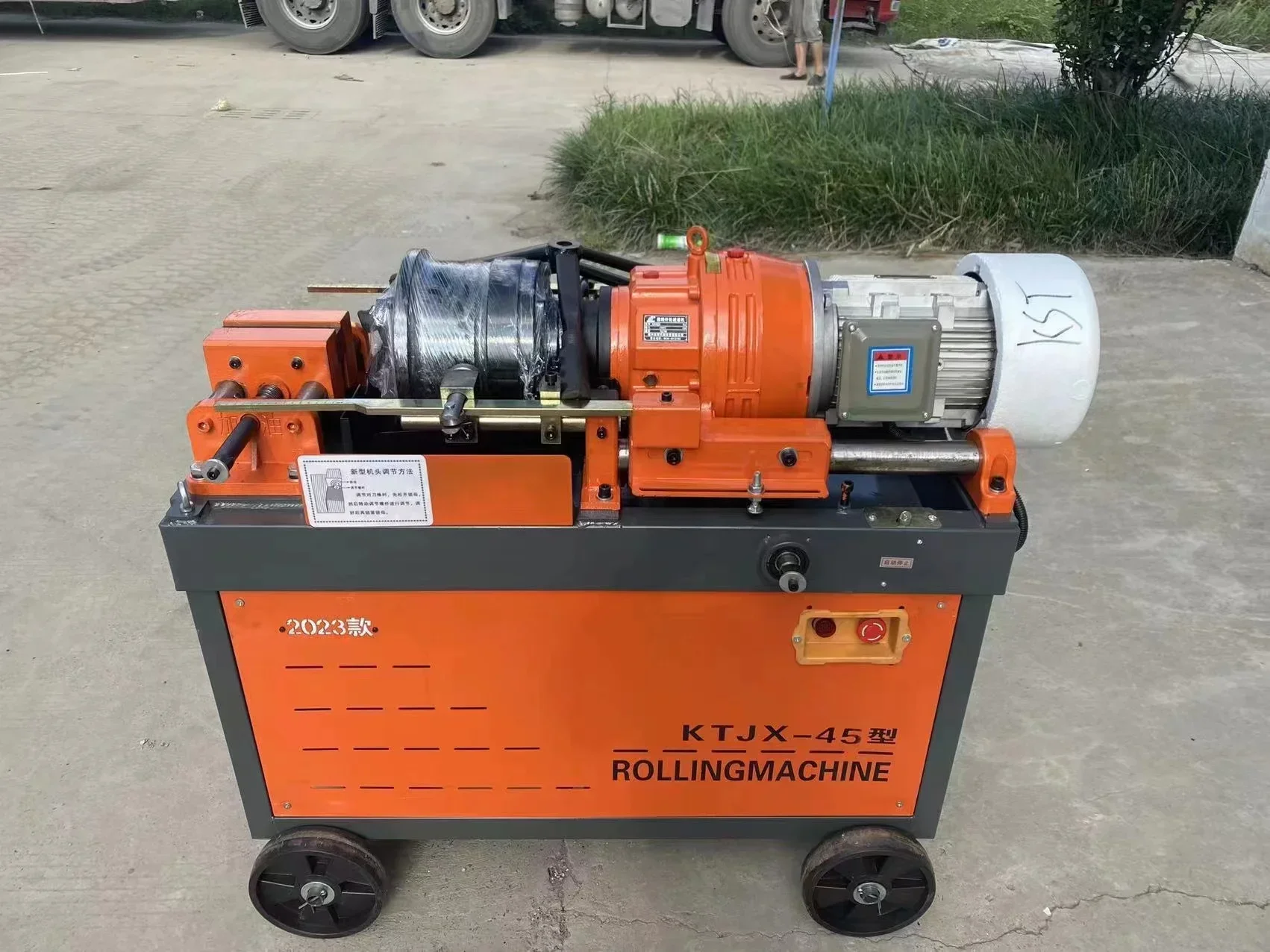 

40mm Rebar Thread Rolling Machine - Steel Bar Screw Threader for Construction