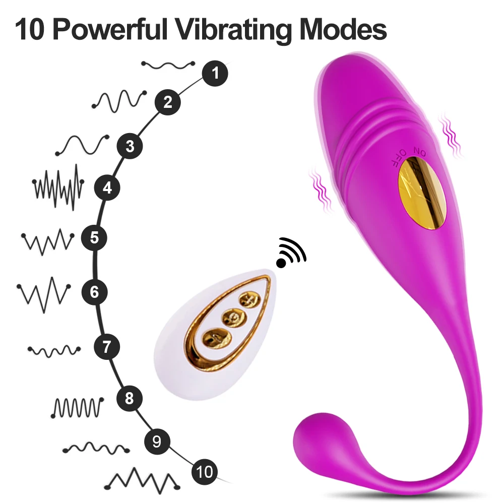 Wireless Vibrating Love Egg Remote Control Sex Toys for Women G-Spots Clitoris Stimulator Vaginal Balls Female Goods for Adult