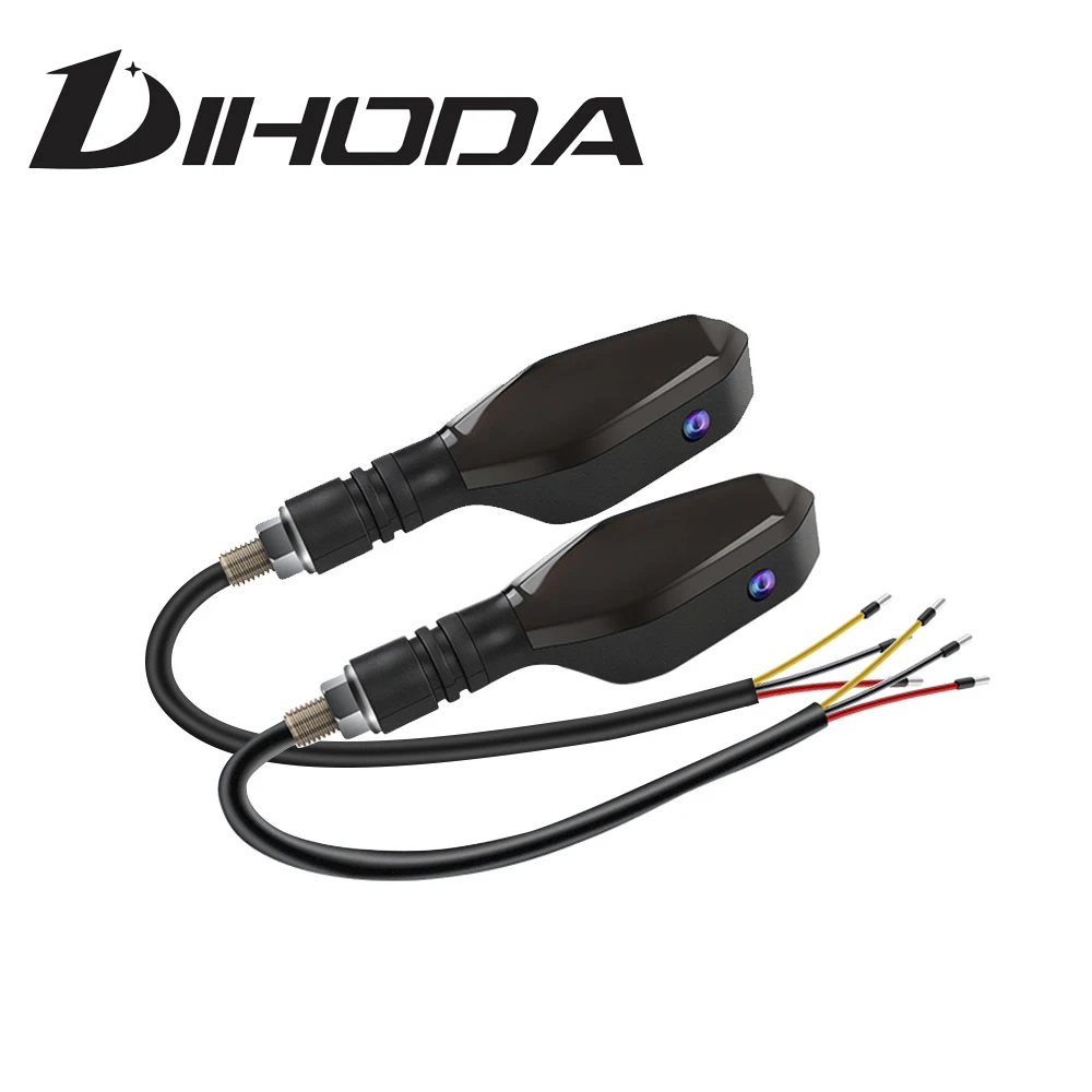 

12V Motorcycle and electric vehicle modification LED flow projection light Scooter turn signal light super bright