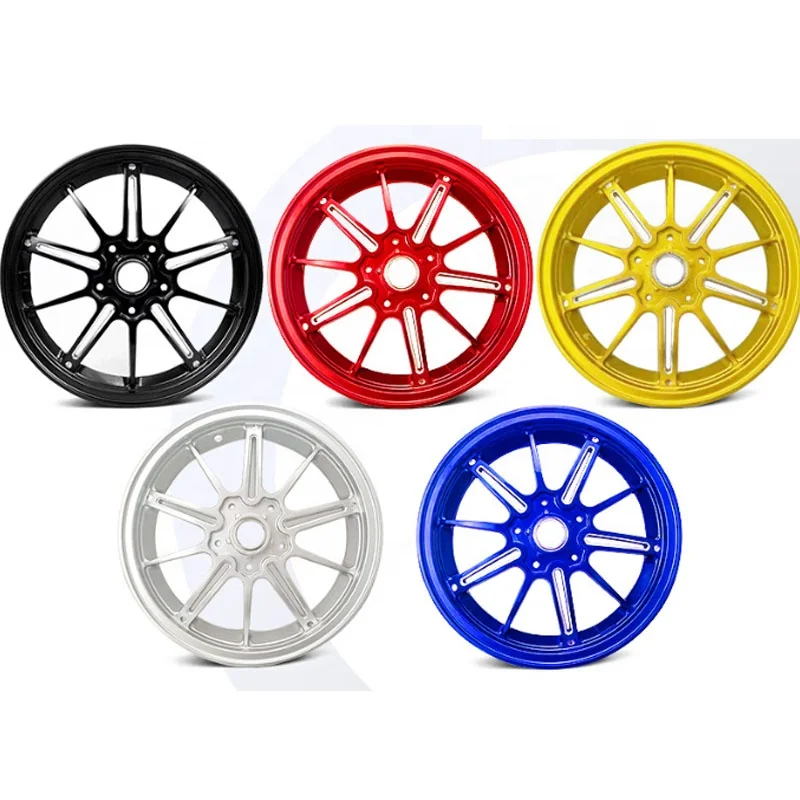 Motorcycle Scooter Aluminum Alloy Wheel Rim 12inch For Vesp GT GTS GTV Wheels Rims