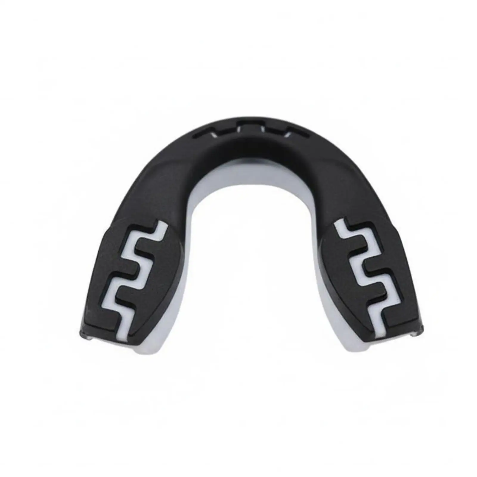 Athletic Boxing Mouth Guard Single Layer EVA Cushioned Gum Protector Impact Resistant Mouthpiece for Fighting Arts and Training