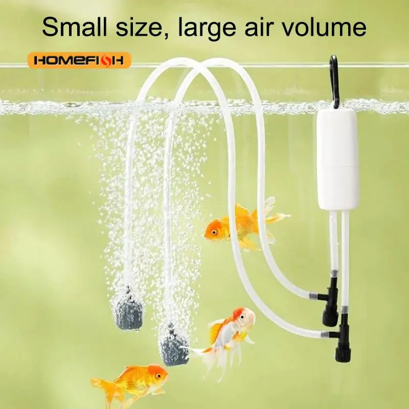 

Silent Oxygenator Small Oxygen Pump Portable Mini USB Charging Fish Tank Oxygen Pump Fish Farming Aquarium Supplies