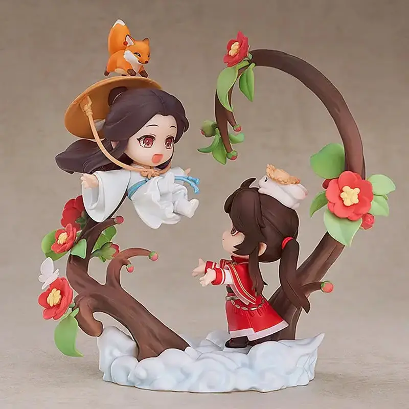 16cm Genuine Heaven Official'S Blessing Saburo Xie Lian Q Version Anime Figures Into Your Heart Tian Guan Ci Fu Model Toys Gift