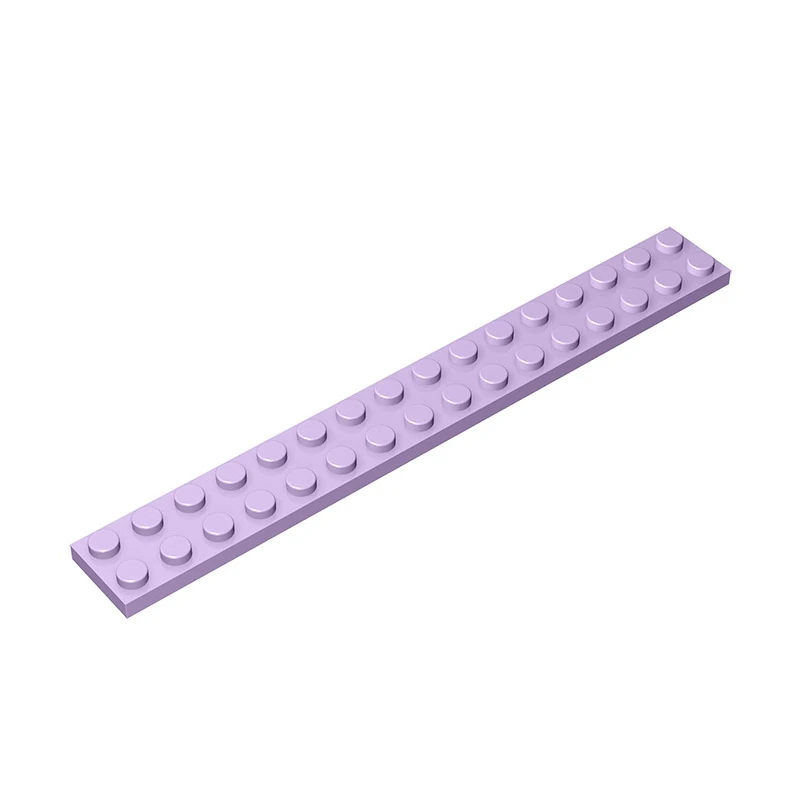 Fine Granule Interlocking Bricks Reserves 2x16 Fundamental Slab Components 517 Compatible with LEGO 4282