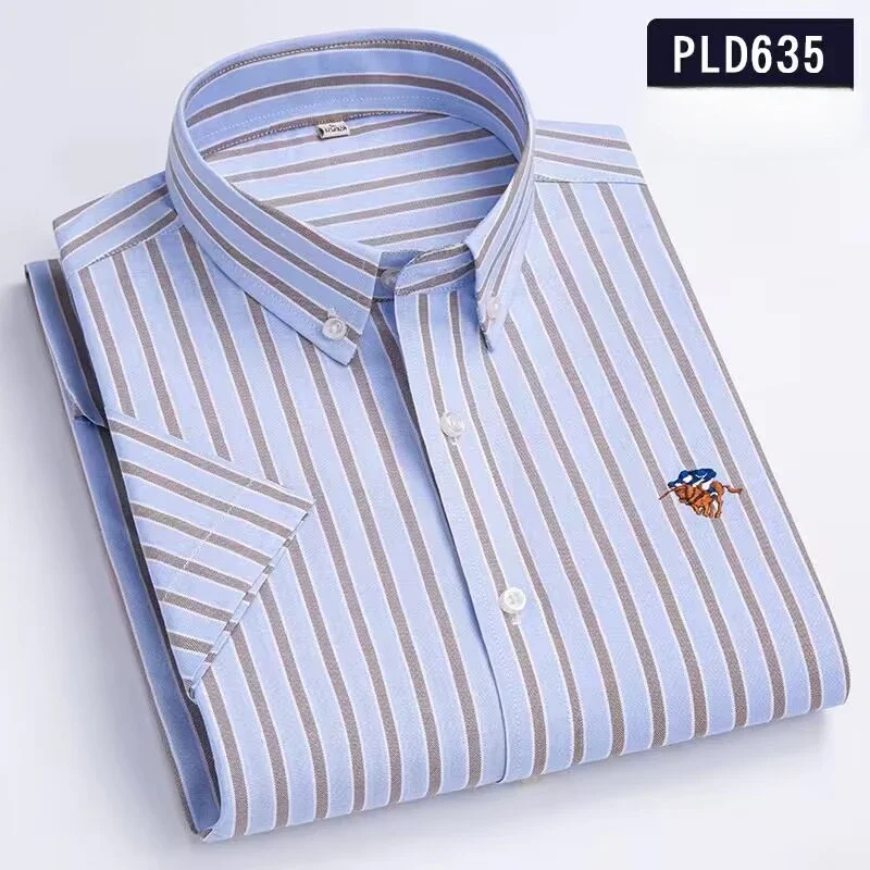 New in shirt hight qulity short sleeve shirts for men slim fit casual polo shirt 100%cotton fashion white tops office clothes