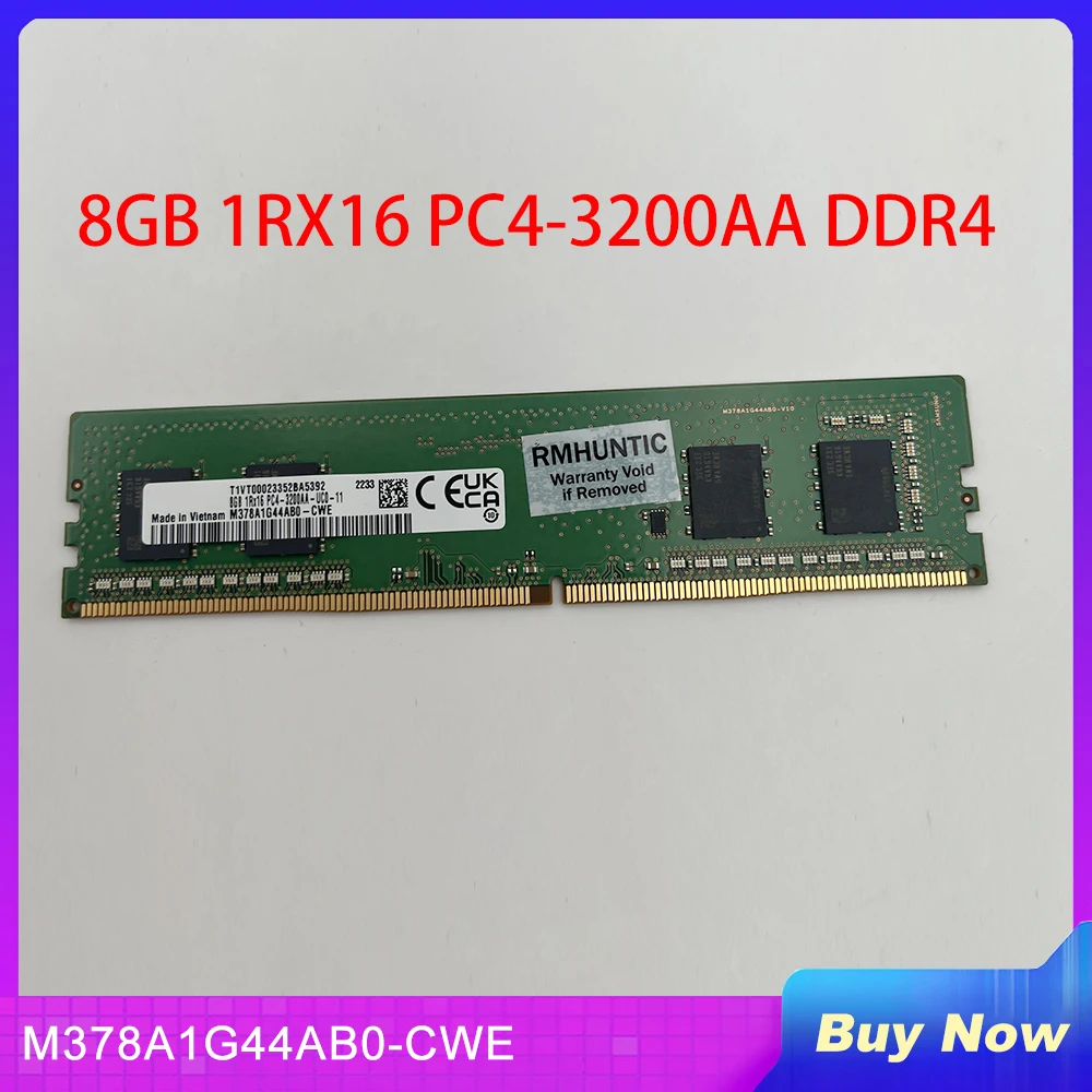 RAM For Samsung 8GB 1RX16 PC4-3200AA DDR4 Desktop Memory M378A1G44AB0-CWE