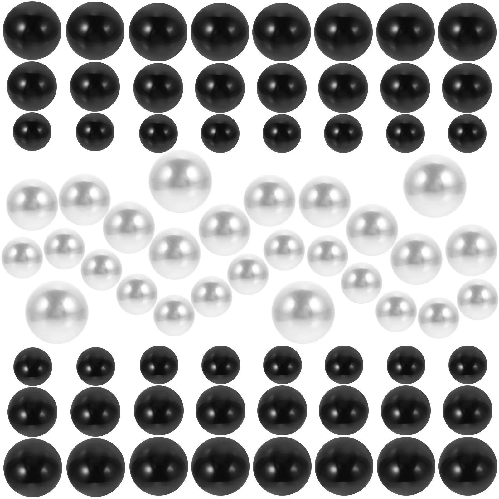 400Pcs Floating Fake Pearls Faux Pearl Vase Filler for Flower Vases Centerpiece Decorations DIY Craft Supplies