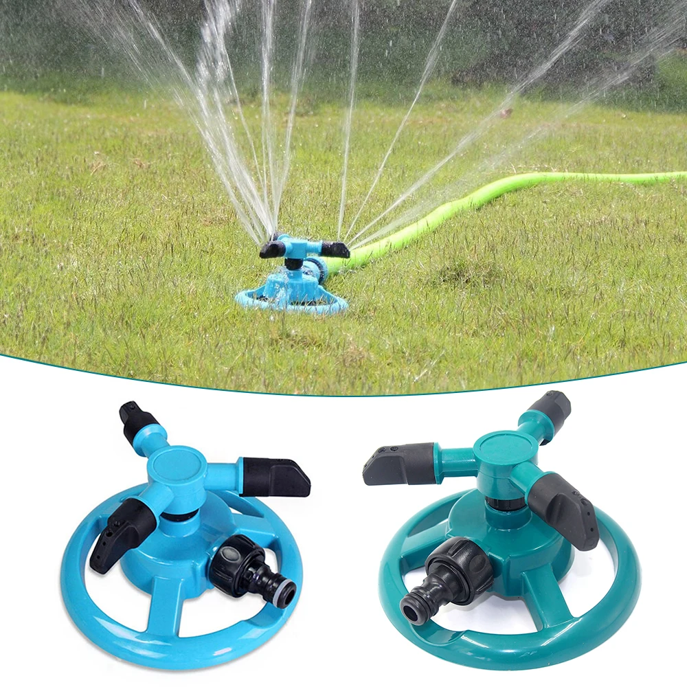 

360 Degree Automatic Rotating Garden Lawn Water Sprinklers System Lawn Automatic Sprinkler Garden Watering Irrigation Supplies ﻿