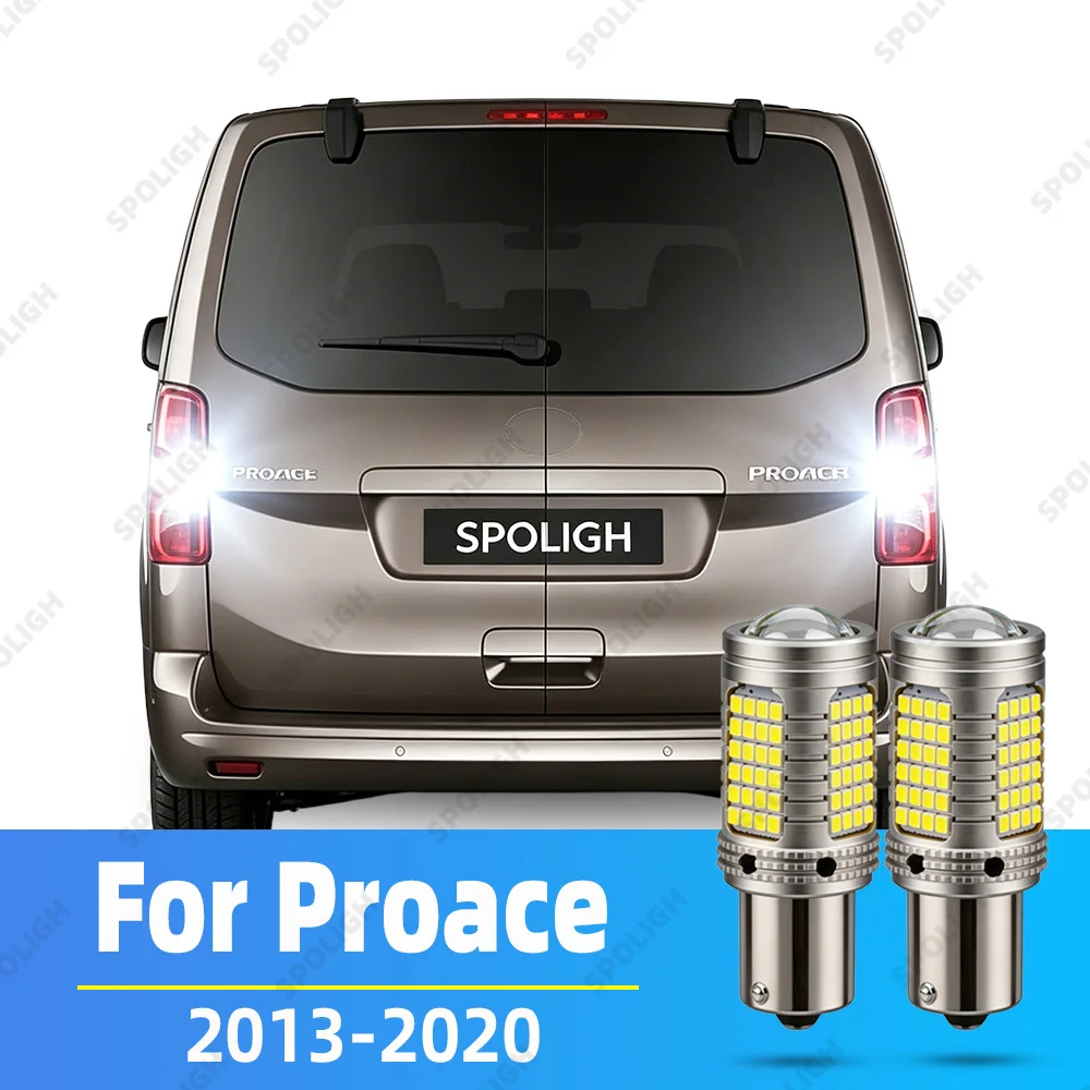 For Toyota Proace Verso LED Reverse Backup Lights 2013 2014 2015 2016 2017 2018 2019 2020 Proace Tuning Accessories Reversing