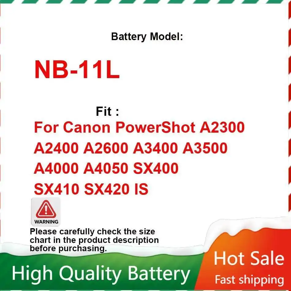 Camera Battery NB-1…