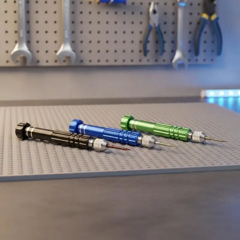 5-in-1 Multifunktionales Mini-Schraubendreher-Set Reparaturwerkzeug für Brillen, Sonnenbrillen, Handys, Elektronik, Schmuck und Ersatzteile – Detail 1