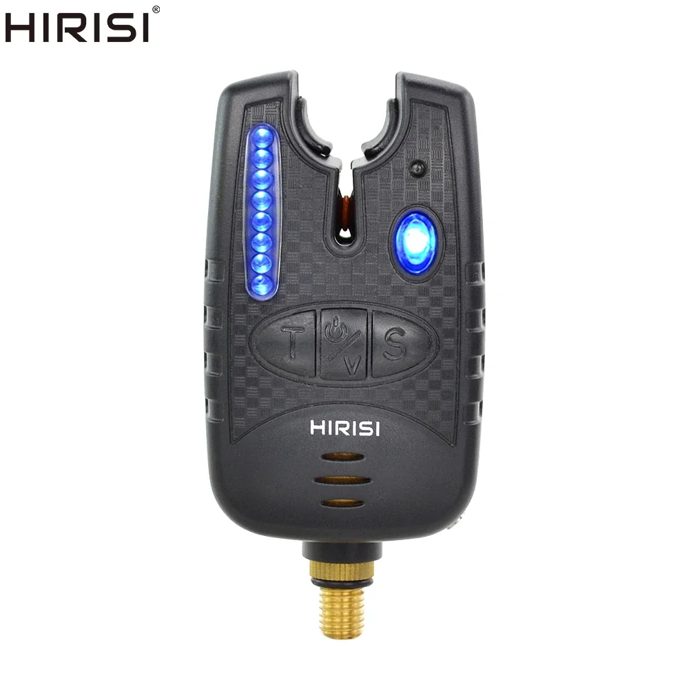 Hirisi Carp Fishing Bite Alarm 8 LED Fishing Alarm Electronic  Fish Bell/Alarm