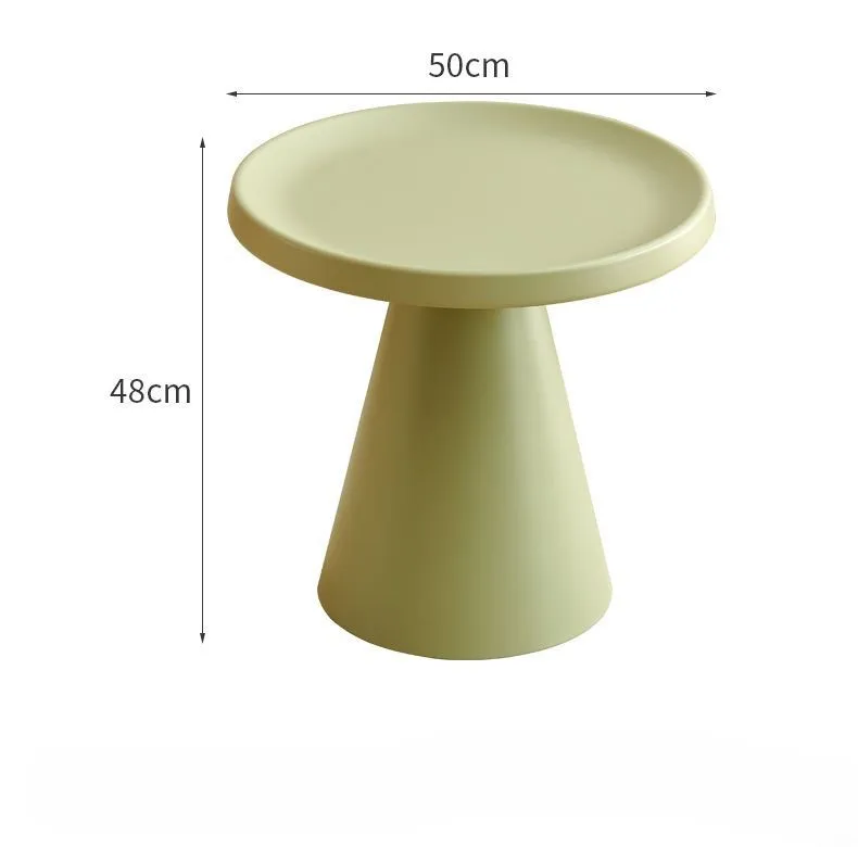 Popular coffee table, simple and luxurious round coffee table, suitable for living room, bedroom, dining room