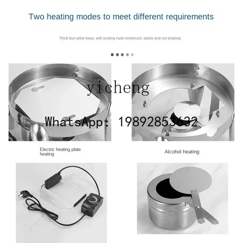 LYY  Stainless Steel Coffee Vessel Electric Heating Milk Buffet Vending Coffee Machine Soybean Milk Cold Drink Machine