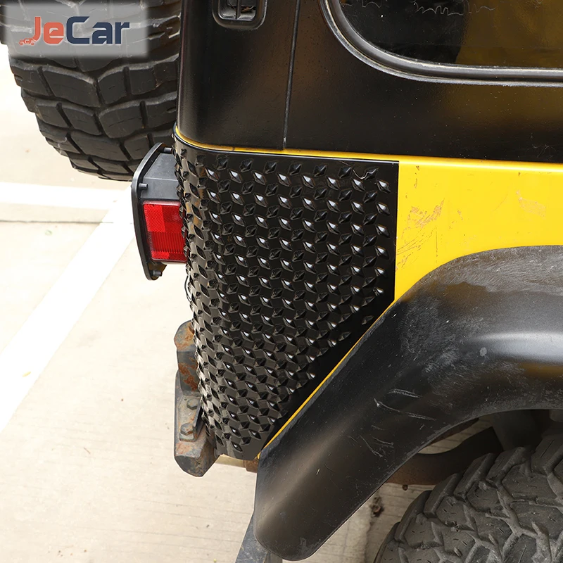 JeCar Cover for Jeep Wrangler TJ Taillight Cover Protective Decoration Sticker for Jeep Wrangler TJ 1997-2006