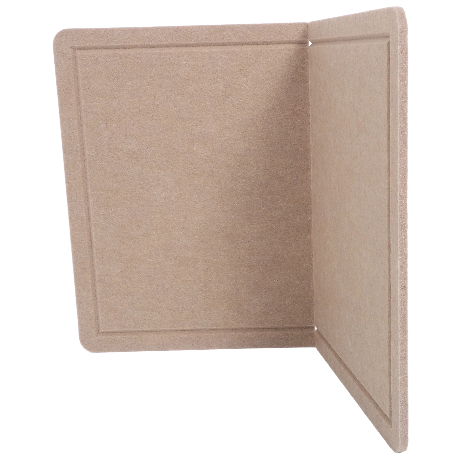 

1Set Felt Bulletin Board Rectangular Simple Practical Notice Board Family Room Learning Tool SelfAdhesive Felt Board