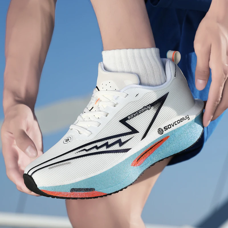 

Marathon Men Running Shoes Carbon Board Speciality Sports Breathable Lightweight Women's Comfortable Athletic Chunta Sneakers