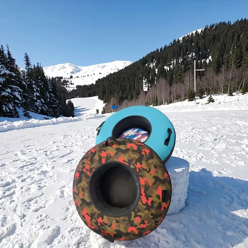 

Affordable Heavy Duty Inflatable Snow Tube Durable Material Winter Outdoor Sports Essential Practical Pick