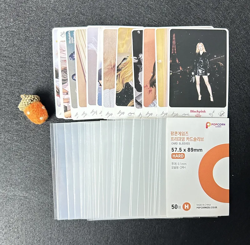 50-600 Stück Kartenfolie Schutzfolie Transparenter Kartenhalter CPP Albumbinder Geeignet für Kameraaufbewahrung Albumbeschutz – Detail 6