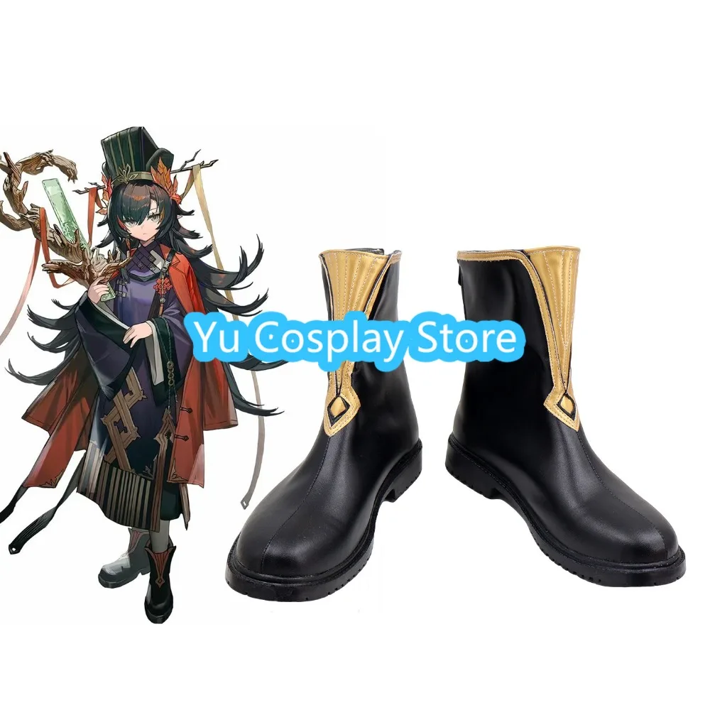 

Arknights Cosplay Women's Shoes Carnival Festival Party PU Leather Boots Customization
