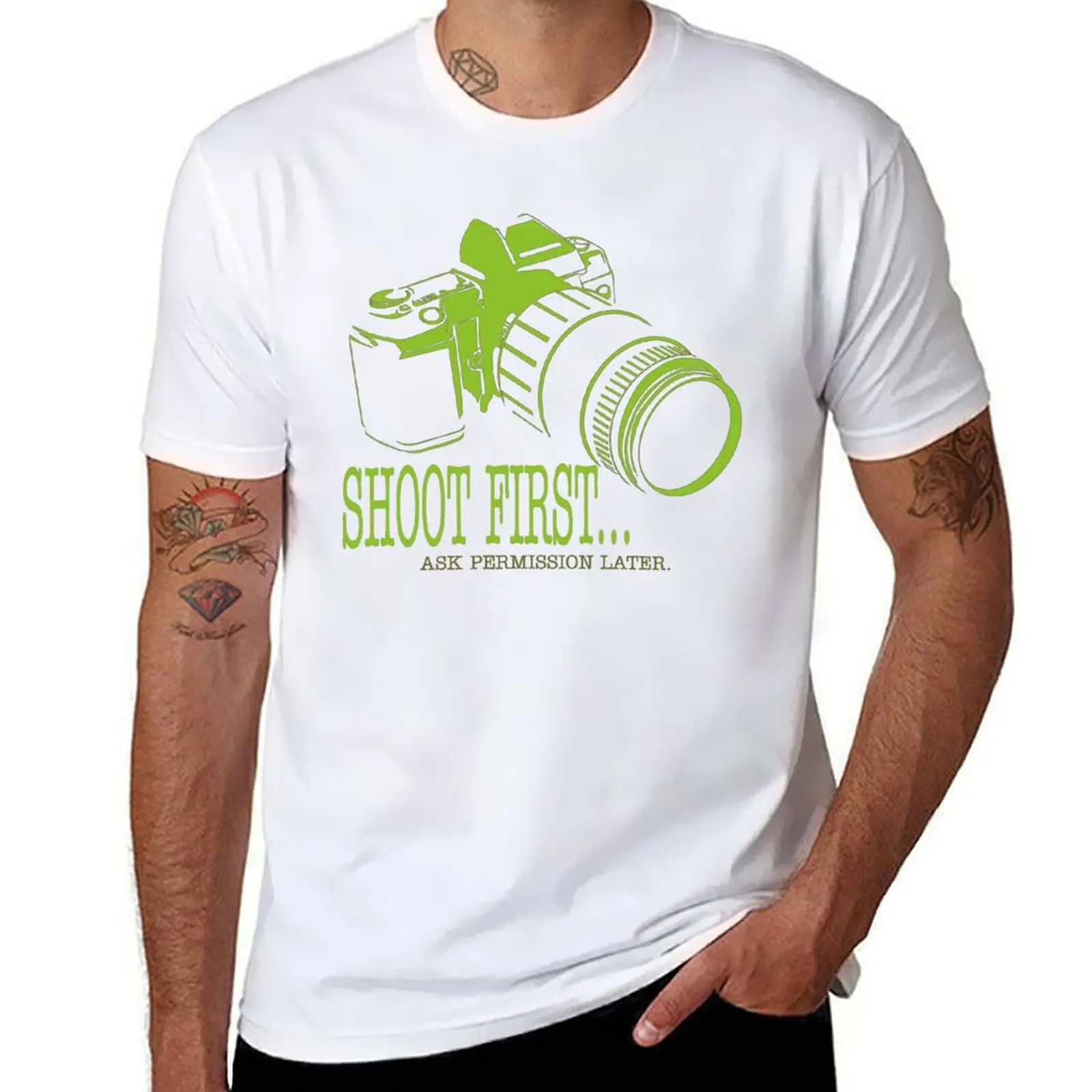 

T-Shirt cotton shirts Shoot Later shirt man First, t cotton t for man Ask