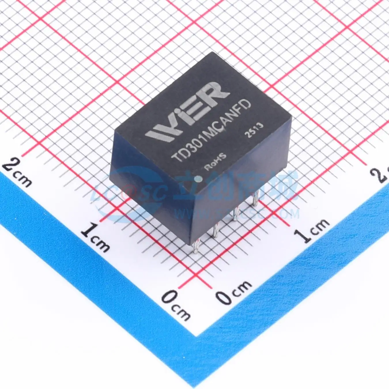 2pcs TD301MCANFD 12.7x10.2mm -40 +105 CAN Bus Communication Module for Smart Home System