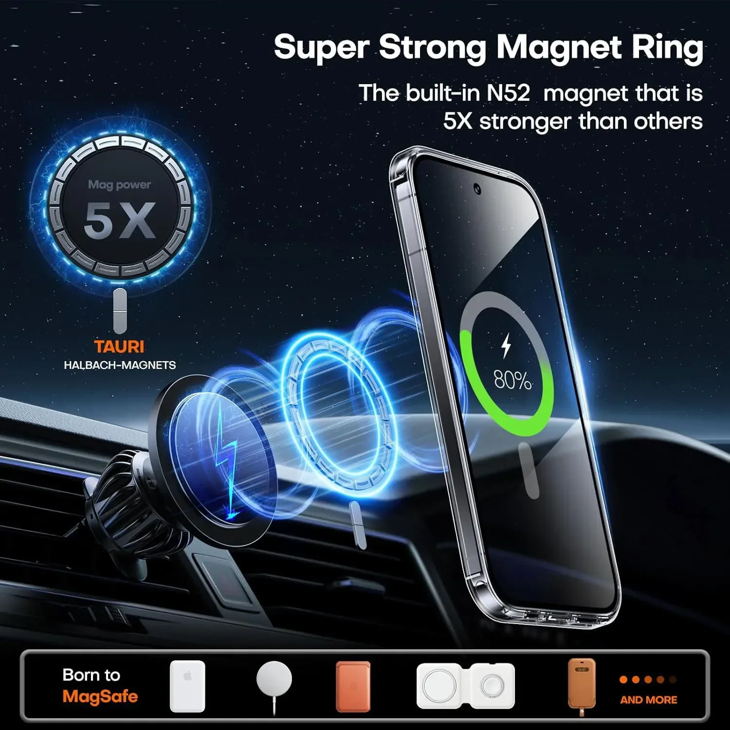 Strong Magnetic Wireless Charging Case For Google Pixel 9 Pro XL 9A 10A Pixel9 Pro 10 Pro XL 7 8 Pro Clear Shockproof Cover