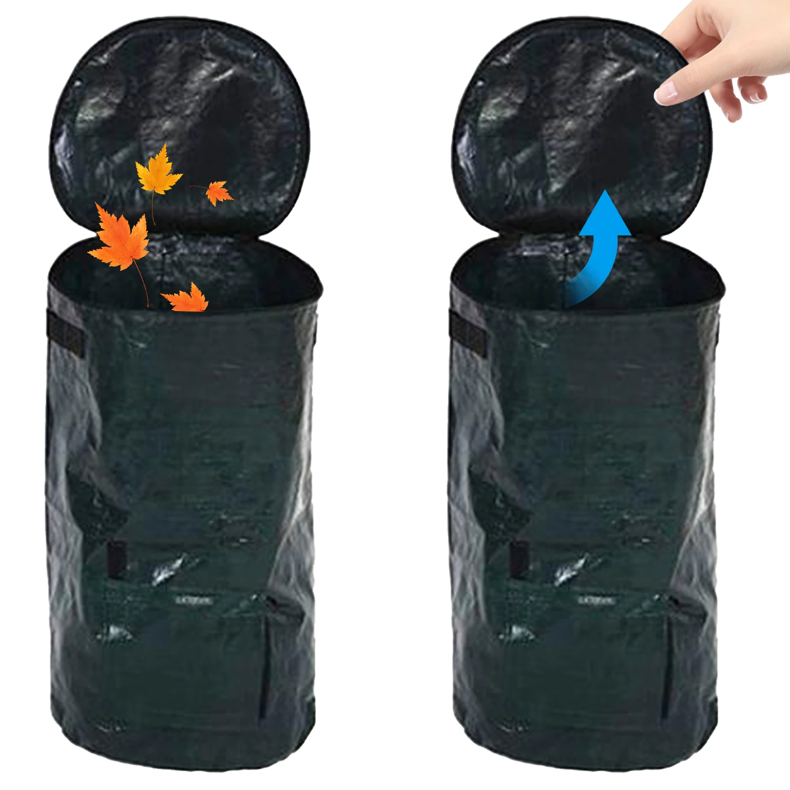 

Garden Compost Bin Bag Reusable Organic Fertilizer Fermented Bag Probiotic Leaf Fermentation Bag for Fruit Kitchen Waste Grower