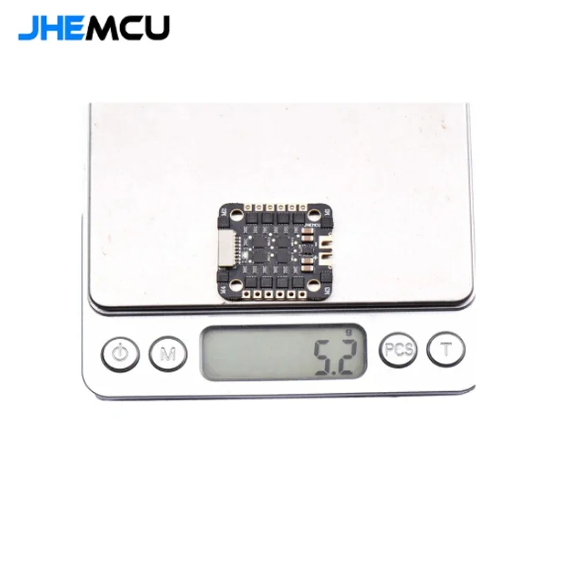 JHEMCU EM40A 4-in-1 ESC - 40A DSHOT600 BLHELI_S 2-6S 20x20mm FPV RC クアッドコプター アクセサリー