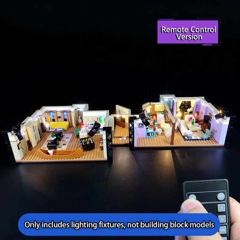 LYBMTWF LED Lighting Kit Compatible with Lego 10292 The Friends Apartments   (NOT Include The Model Bricks)