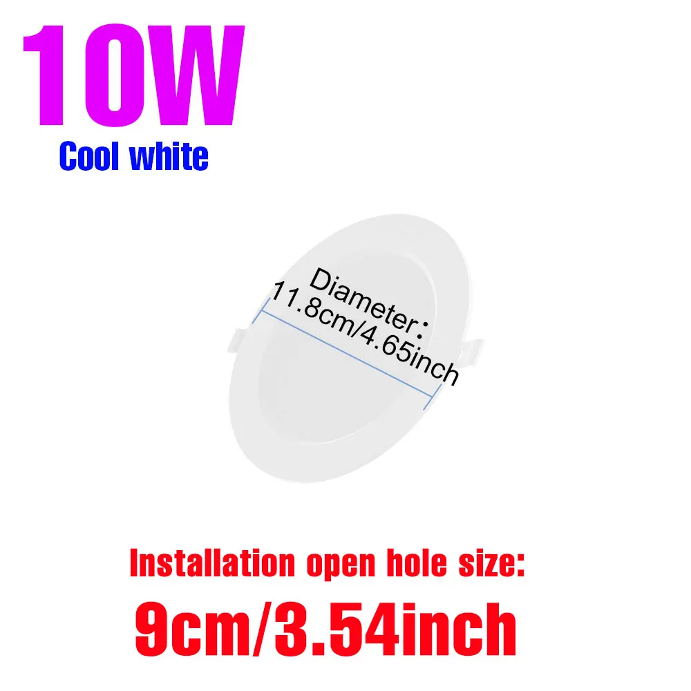 25W LED 220V Downlight Ronde Verzonken Plafondlamp Indoor Spots Voor Thuis Keuken Studeerkamer Foyer Studie Zachte verlichting 220V