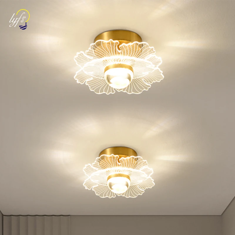 

Nordic LED Ceiling Lamp Indoor Lighting For Home Decoration Living Room Bedroom Bedside Light Cloakroom Balcony Ceiling Lights