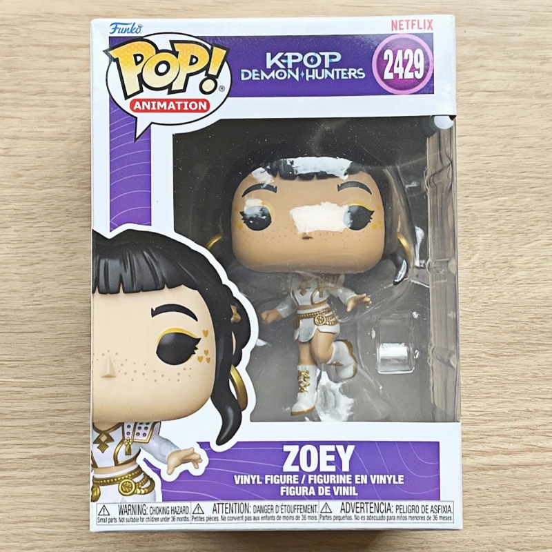 Funko Pop! HUNTR/X K-POP Demon Hunters Rumi Chase Zoey Mira Abby Bobby Romance Mystery Vinyl Figure Anime Collectible Model Gift