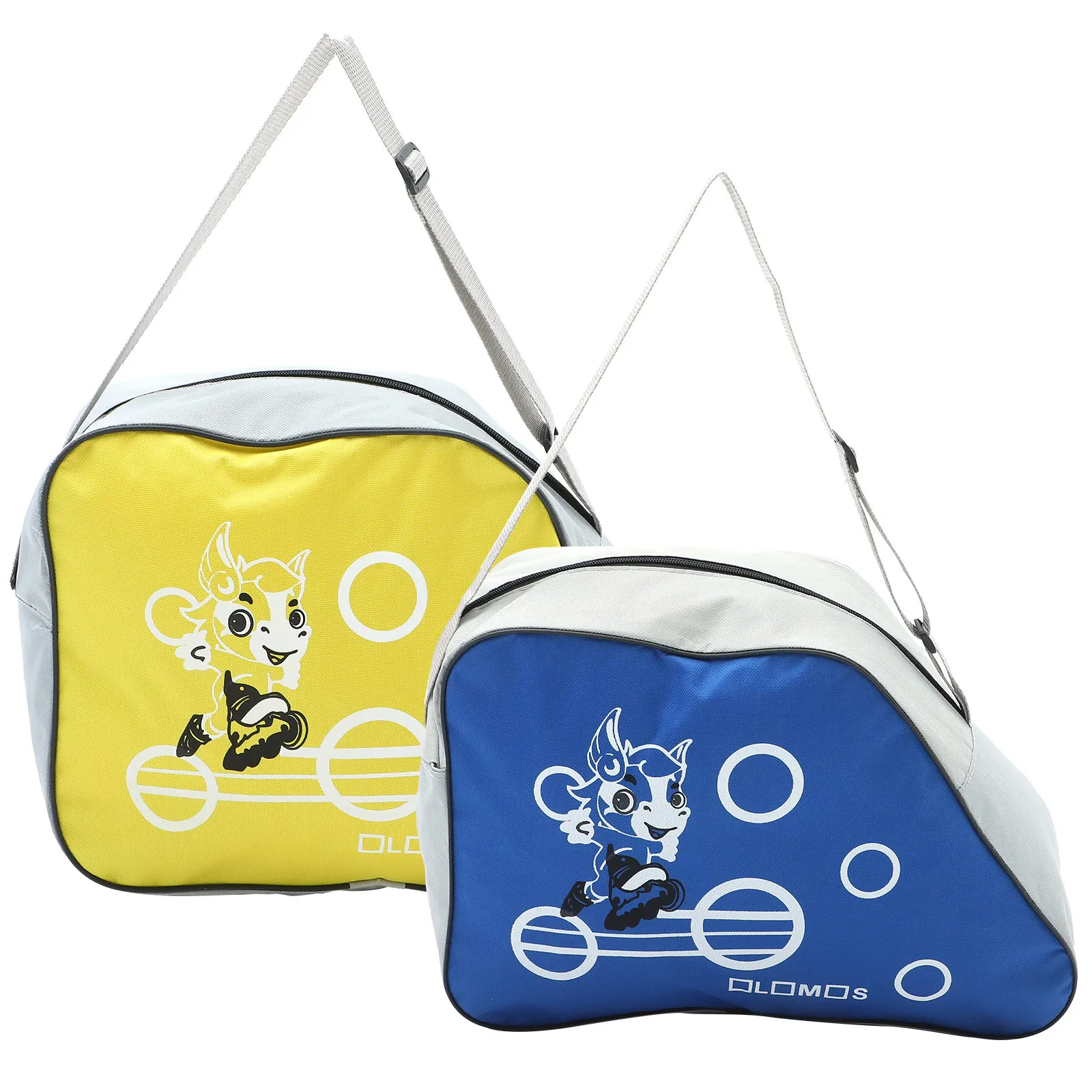 

Сумка для роликовых коньков (2 шт.), большая, из ткани Оксфорд, портативная, идеально подходит для хранения аксессуаров для роликовых коньков