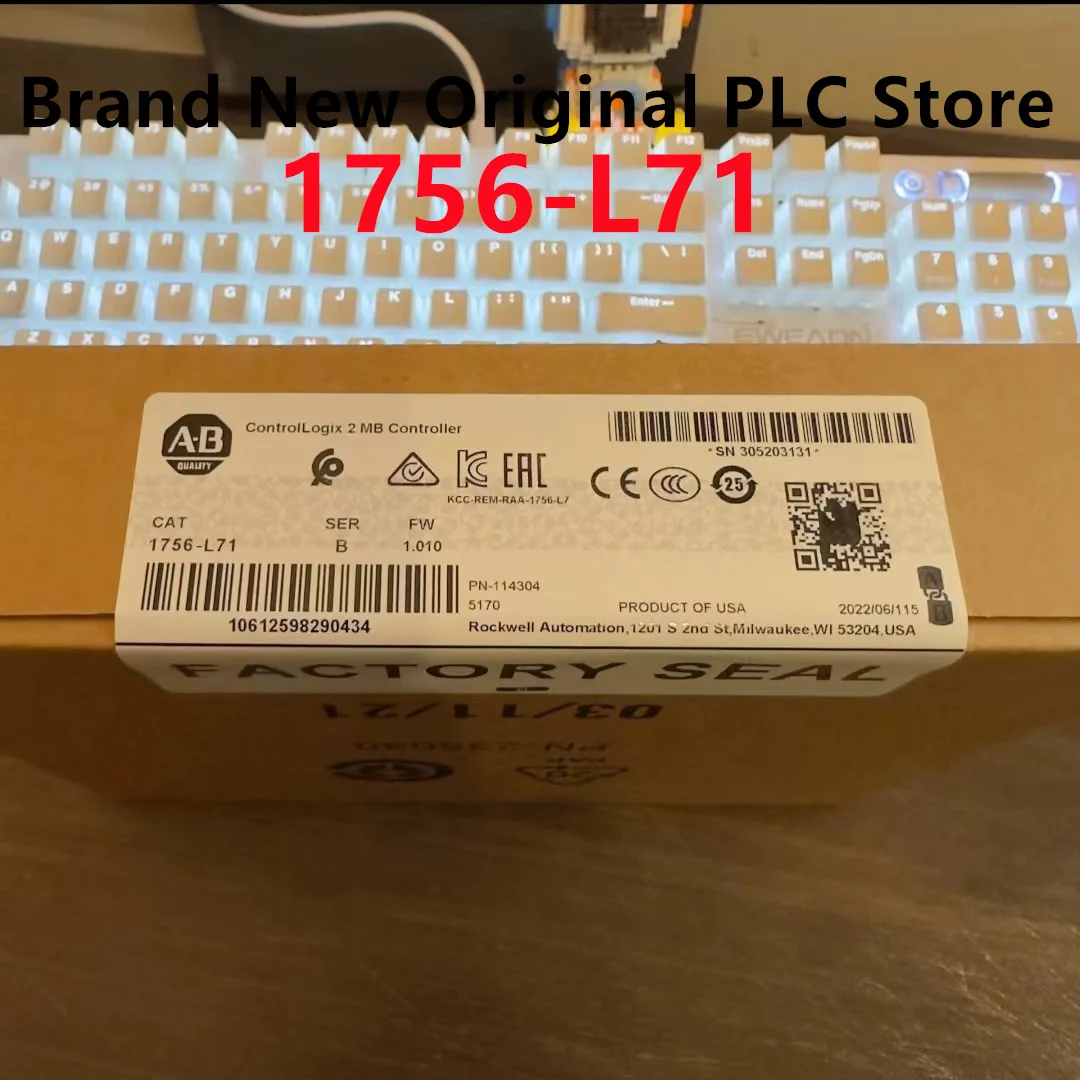 

1756-L71，1756-L71S，Brand new original in stock