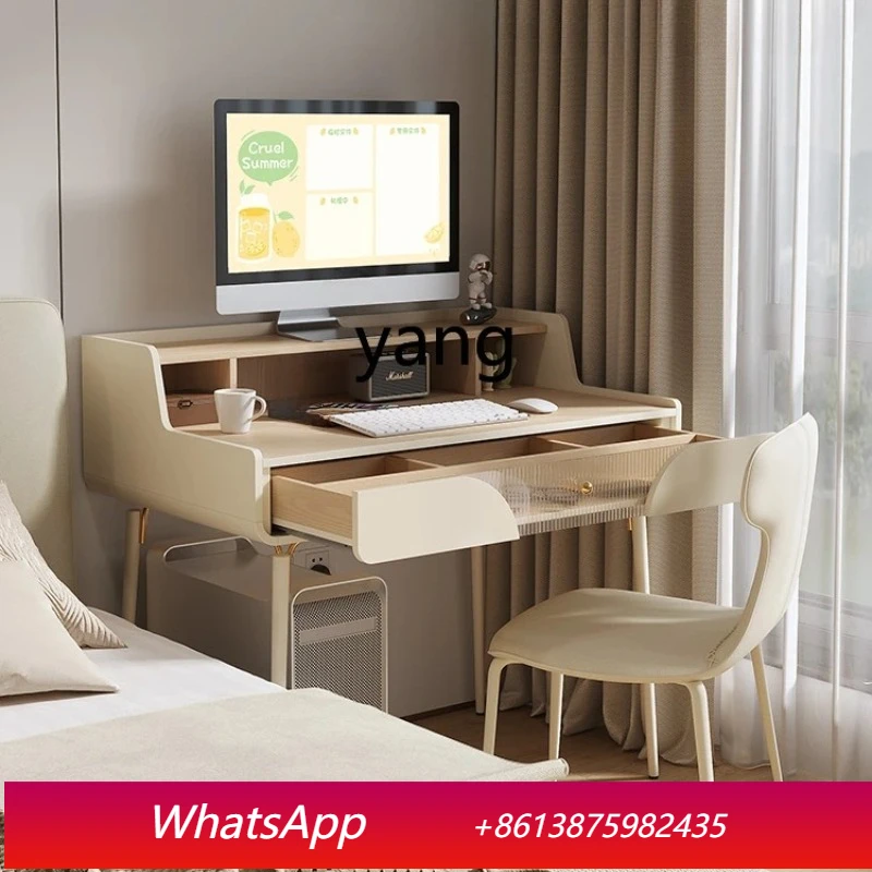 

LMM French Cream Style Desk Household Light Luxury Modern Simple Study Table