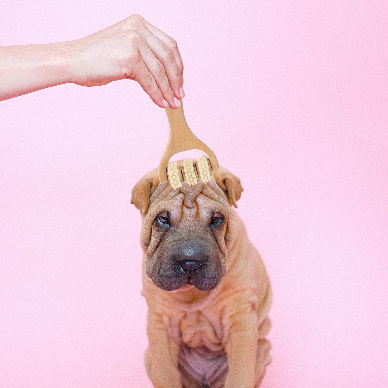 

3Pcs Massage Hand Roller Set Ergonomic Wooden Body Tool for Back Legs Feet Acupoint Relaxation Portable Lightweight Design