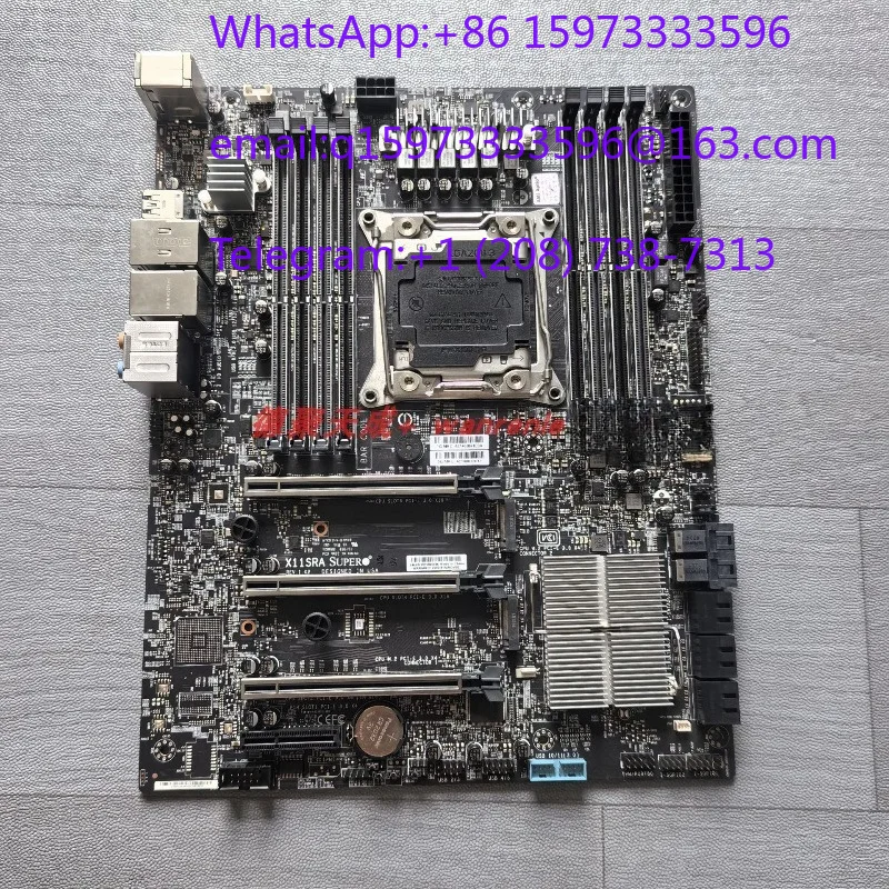 Supermicro X11SRA single workstation main board LGA2066 pin C422 workstation W2100 support M.2