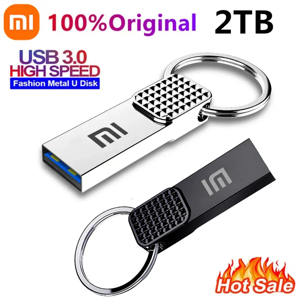 Xiaomi Usb 3.0 Pendrive 1TB High Speed Pen Drive 2TB Metal Waterproof Usb Flash Drives 512GB TYPE-C Memoria Usb Stick Free Ship