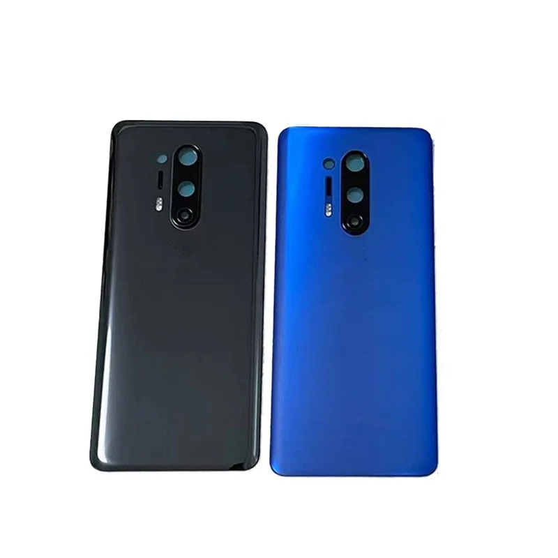 8Pro Housing For Oneplus 8 Pro One Plus 6.78" Glass Battery Back Cover Repair Replace Door Phone Rear Case + Camera Lens image 3