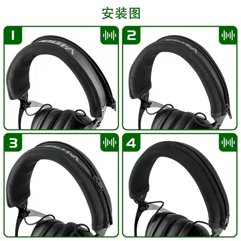 Ear Pad For V-MODA Crossfade XS M-200 Headset Replacement Headphones Memory Foam Replacement Earpads Foam Ear Pads