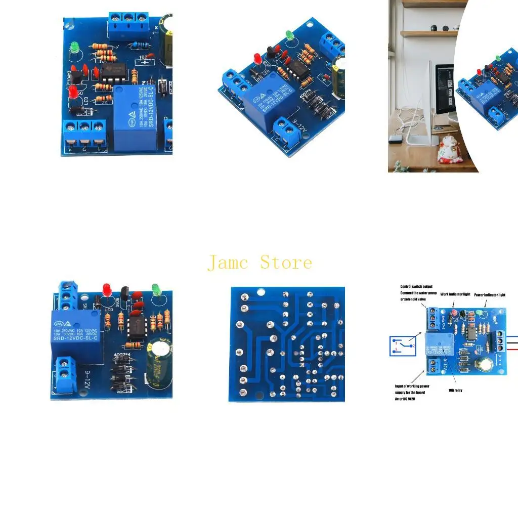 

LX0B Precisions Water Control Board With High Current Relays 1000W 220V Load Capacity And Stable Level Detection