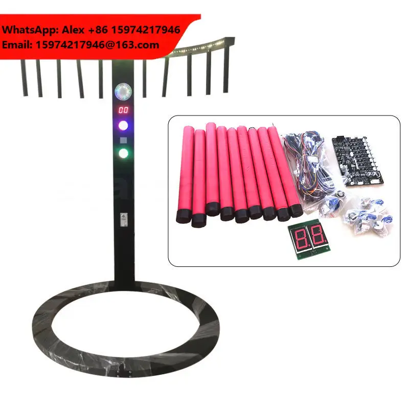 Latest Design Coin Operated Reaction Game Machine Grabbing Stick Arcade Game Machine Eyes Fast Training Machine For Sale