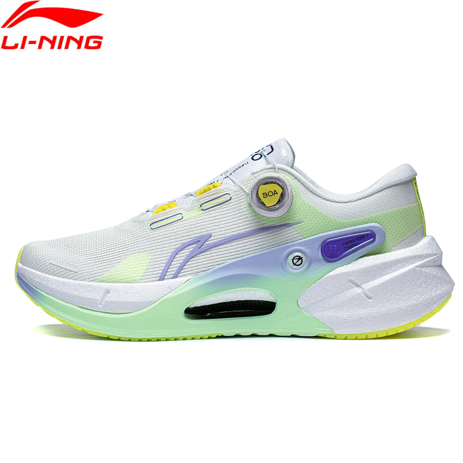 Li-Ning Xiao Zhan Men FURIOUS RIDER 7 PRO Stability Running Shoes CARBON FIBER PLATE BOOM FIBER LiNing Support Sneakers ARZT001