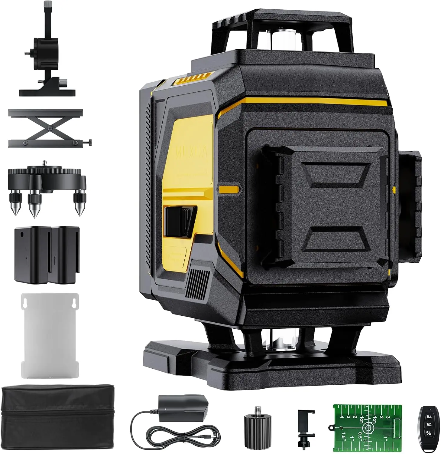 

Лазерный нивелир 360° с автовыравниванием, 16 линий, для строительства и развески картин, с пультом ДУ