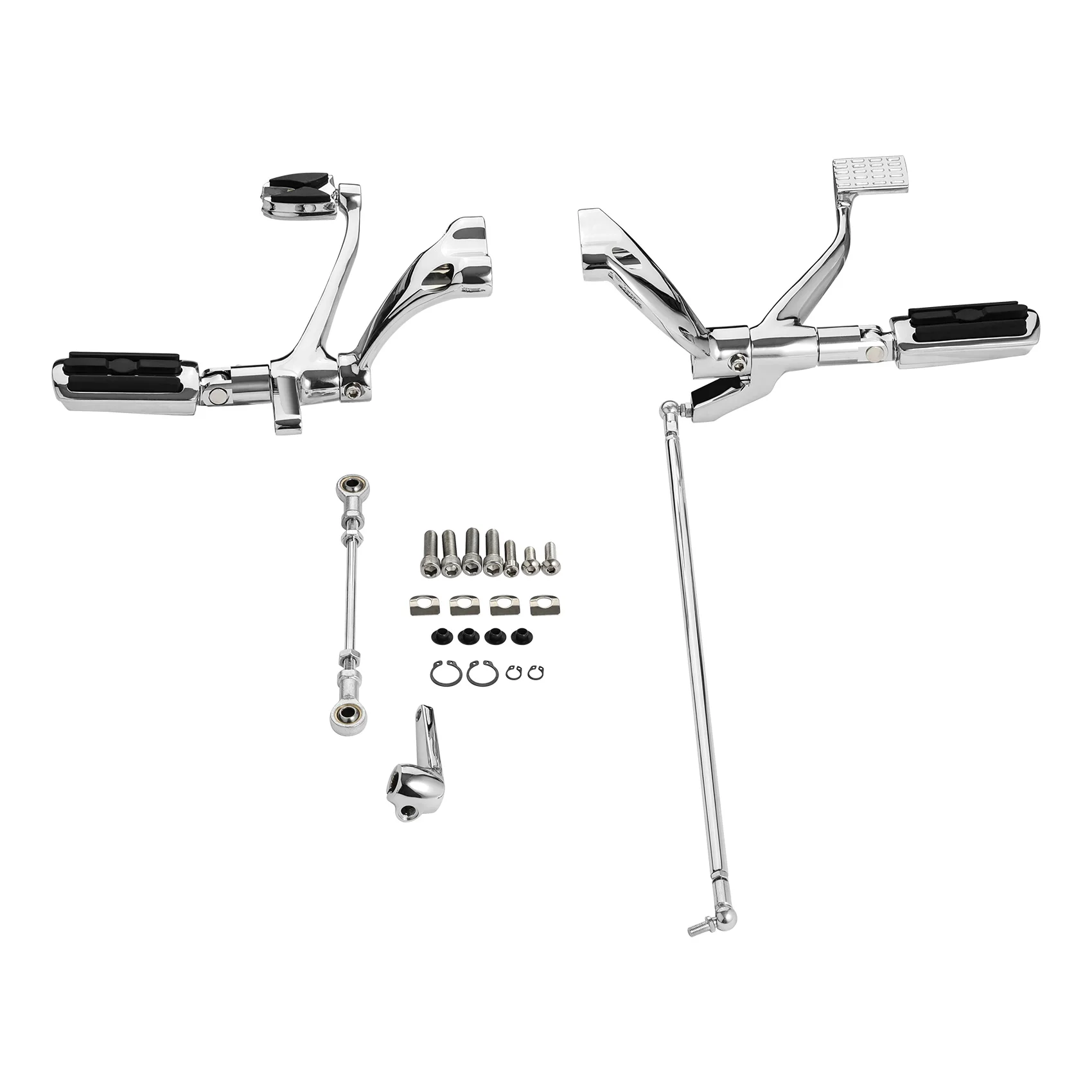 Forward Controls Pegs Levers Linkages For Harley Sportster XL 883 1200 2004-2013 Forty-Eight Nightster Custom Iron LowRoadster