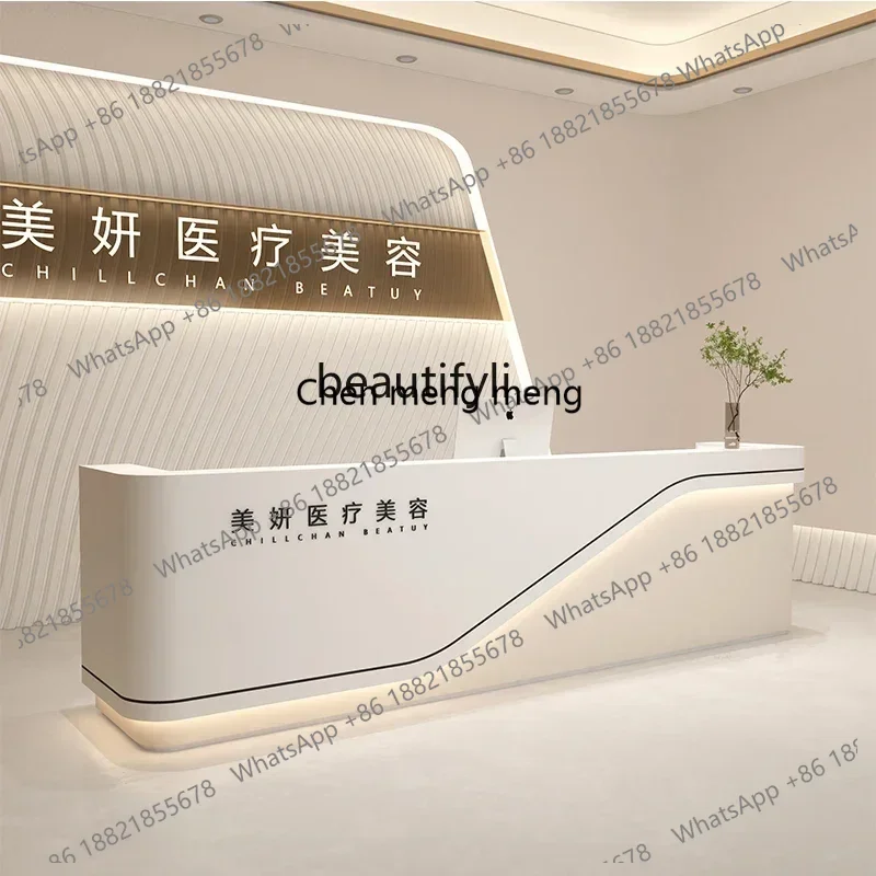 Y183FADental Hospital Bar Beauty Salon checkout page Company training institution Yoga studio Confinement center Reception desk
