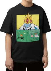 Isaac Morris Limited Adventure Time Ice King Book Men’s and Women’s Short Sleeve T-Shirt